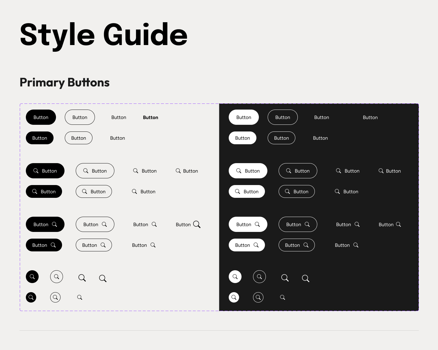 Component library — buttons, cards, navigation, forms, and layout components